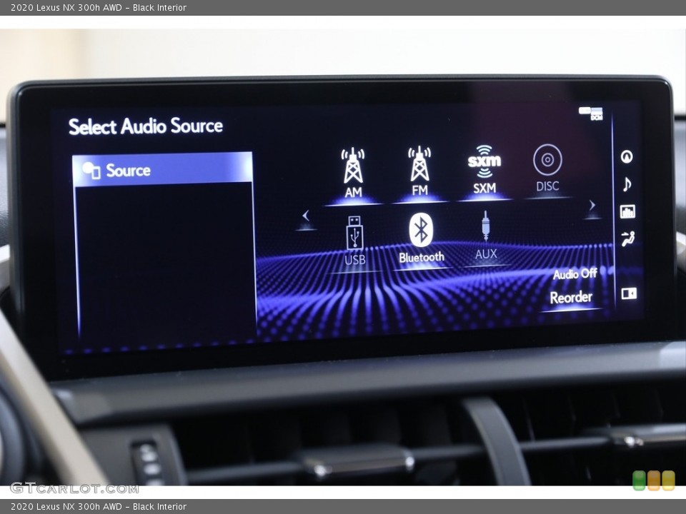 Black Interior Controls for the 2020 Lexus NX 300h AWD #140426045