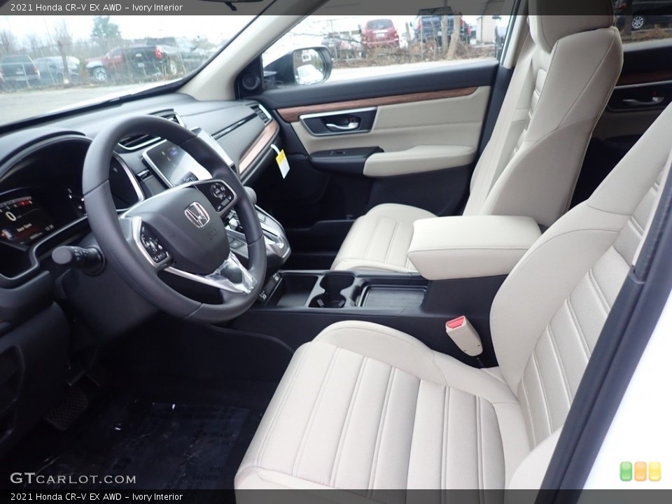 Ivory Interior Front Seat for the 2021 Honda CR-V EX AWD #140427507