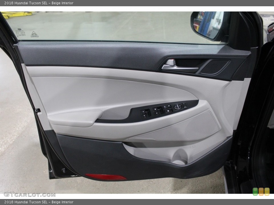 Beige Interior Door Panel for the 2018 Hyundai Tucson SEL #140428356