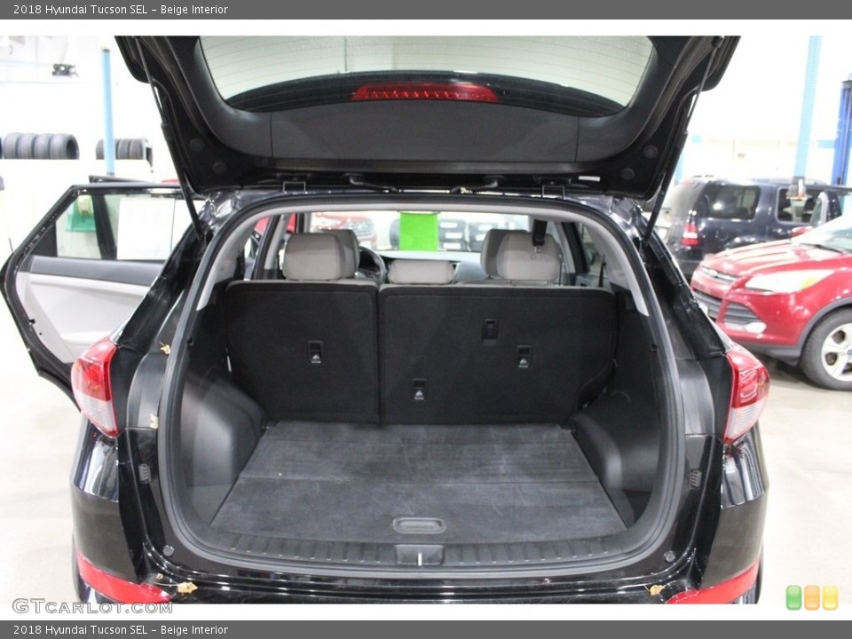 Beige Interior Trunk for the 2018 Hyundai Tucson SEL #140428403