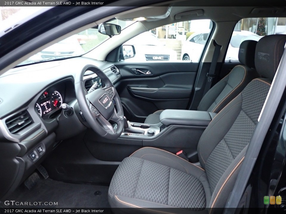 Jet Black Interior Photo for the 2017 GMC Acadia All Terrain SLE AWD #140429983