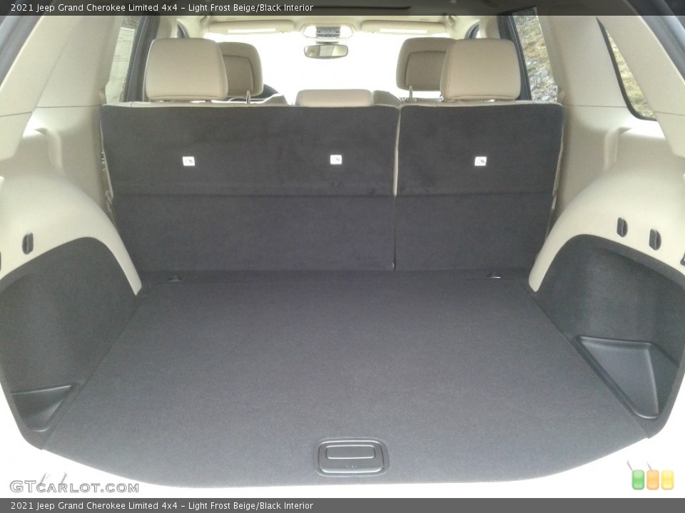 Light Frost Beige/Black Interior Trunk for the 2021 Jeep Grand Cherokee Limited 4x4 #140431510