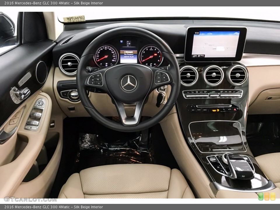 Silk Beige Interior Dashboard for the 2016 Mercedes-Benz GLC 300 4Matic #140431570