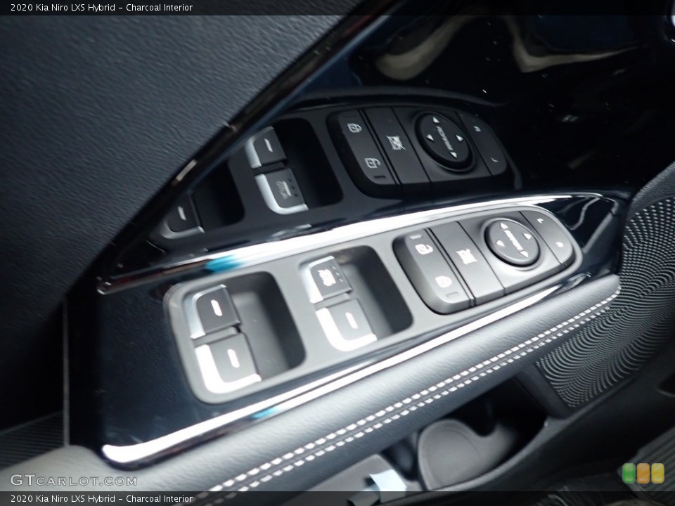 Charcoal Interior Controls for the 2020 Kia Niro LXS Hybrid #140432821