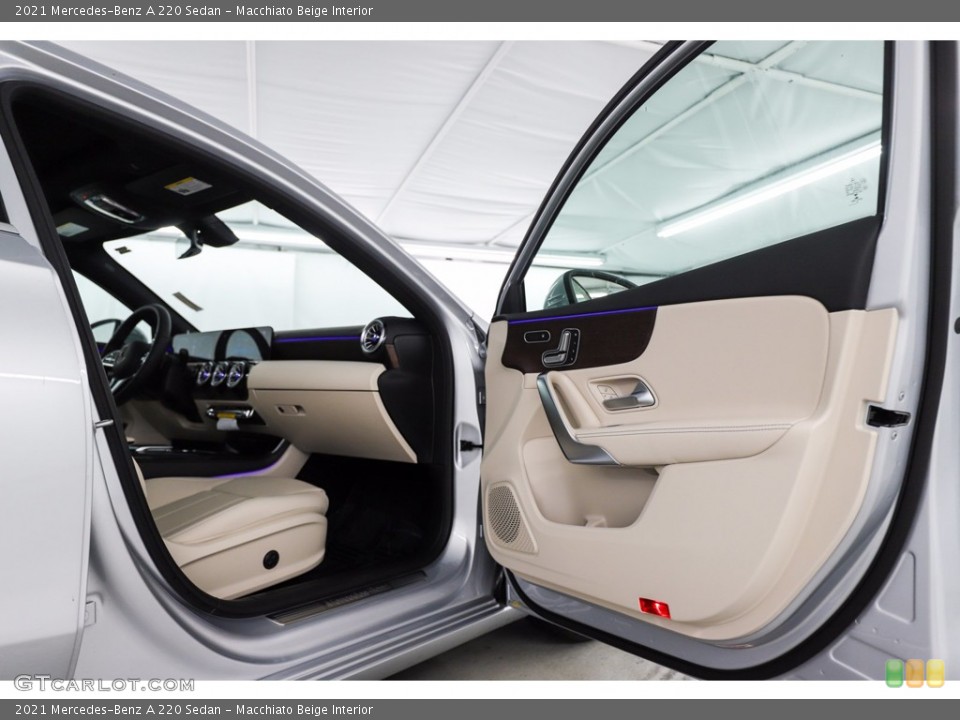 Macchiato Beige Interior Door Panel for the 2021 Mercedes-Benz A 220 Sedan #140435662
