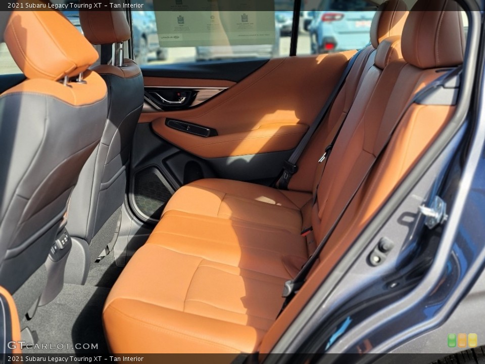Tan Interior Rear Seat for the 2021 Subaru Legacy Touring XT #140435954