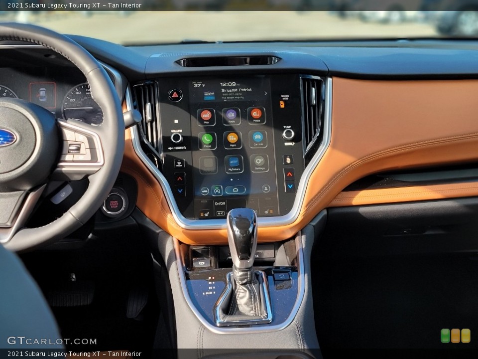 Tan Interior Controls for the 2021 Subaru Legacy Touring XT #140435968