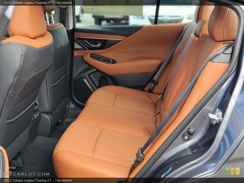 Tan Interior Rear Seat for the 2021 Subaru Legacy Touring XT #140436169