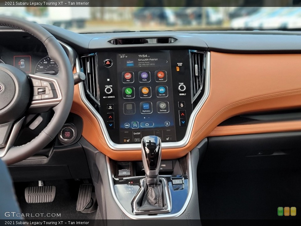 Tan Interior Dashboard for the 2021 Subaru Legacy Touring XT #140436181
