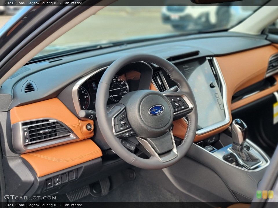 Tan Interior Dashboard for the 2021 Subaru Legacy Touring XT #140436205