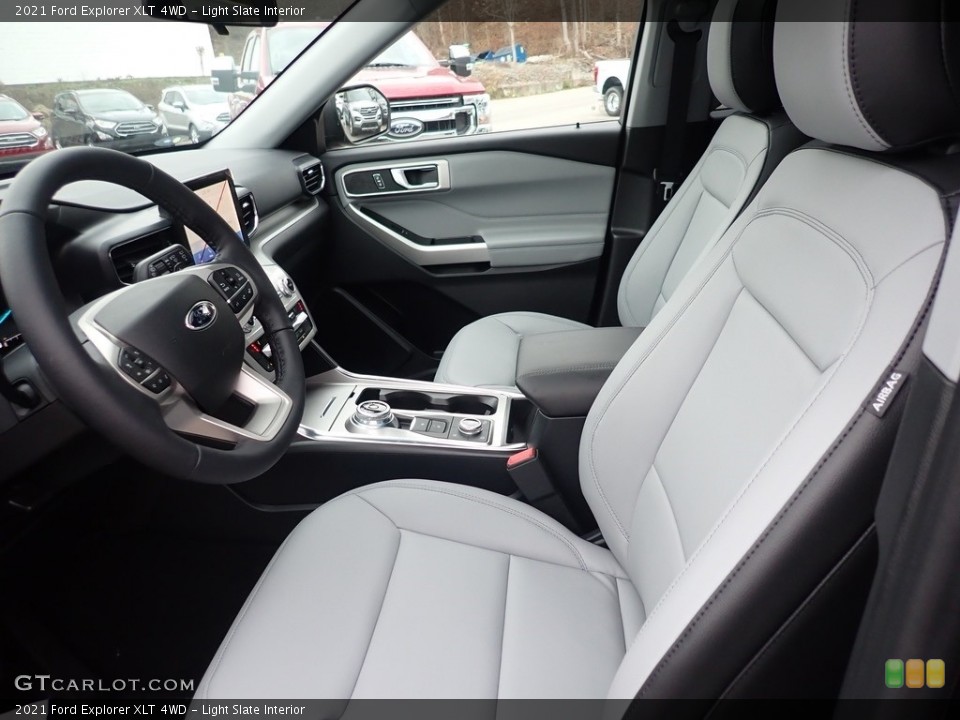 Light Slate Interior Photo for the 2021 Ford Explorer XLT 4WD #140436733