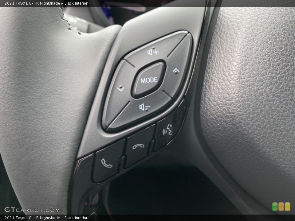 Black Interior Steering Wheel for the 2021 Toyota C-HR Nightshade #140438103