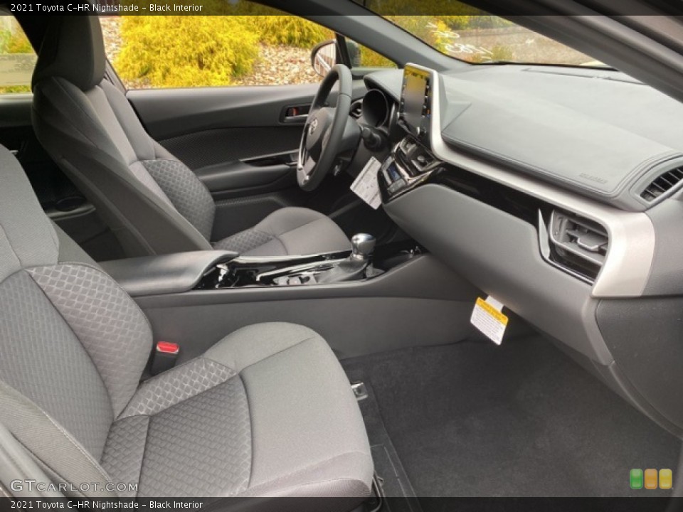 Black Interior Front Seat for the 2021 Toyota C-HR Nightshade #140438171