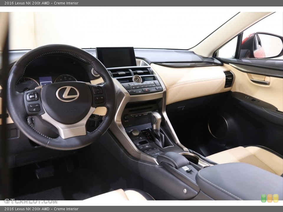 Creme 2016 Lexus NX Interiors