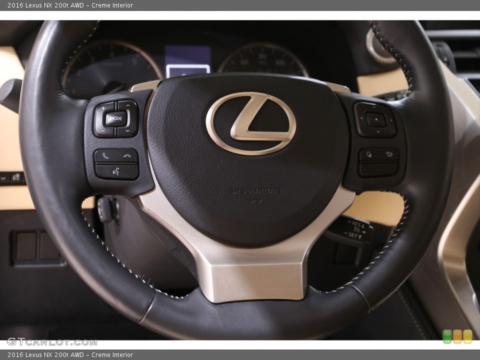 Creme Interior Steering Wheel for the 2016 Lexus NX 200t AWD #140440634