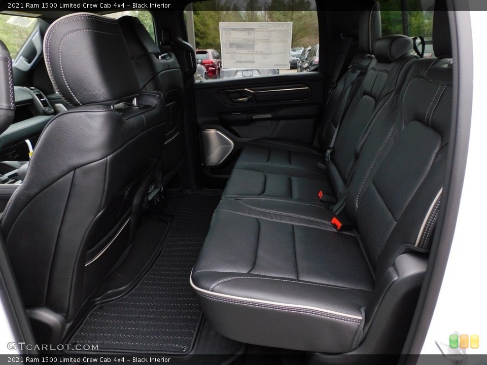 Black Interior Rear Seat for the 2021 Ram 1500 Limited Crew Cab 4x4 #140444300