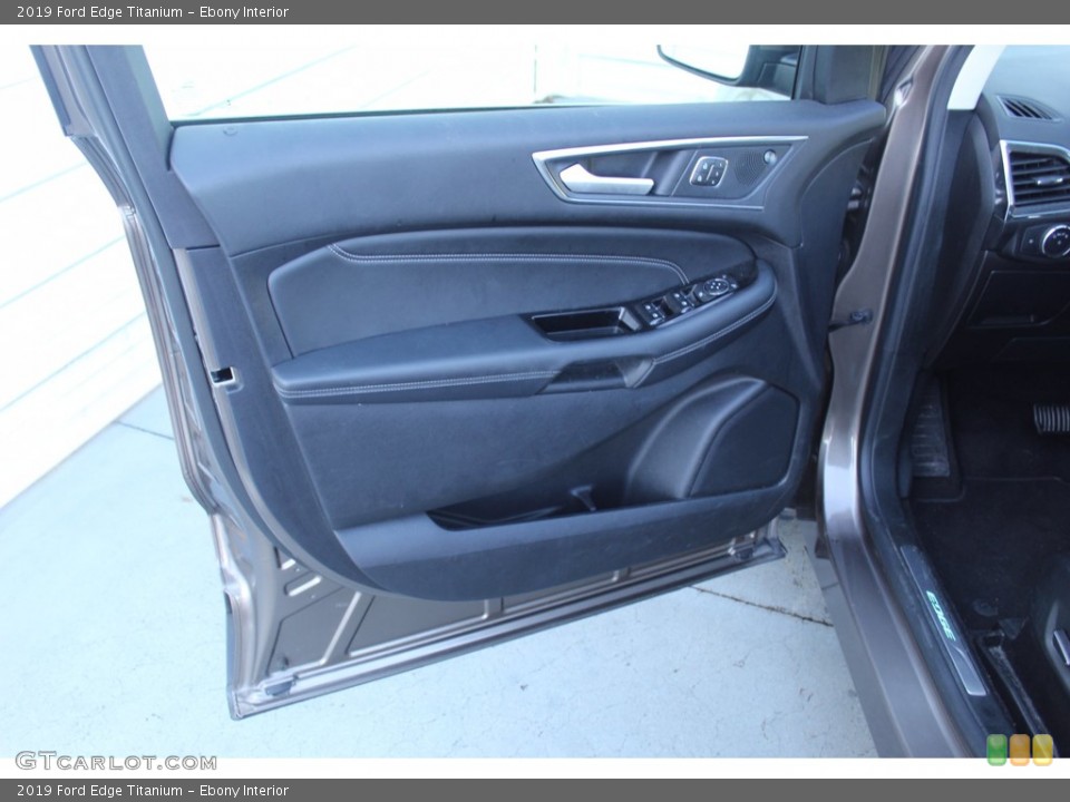 Ebony Interior Door Panel for the 2019 Ford Edge Titanium #140446433