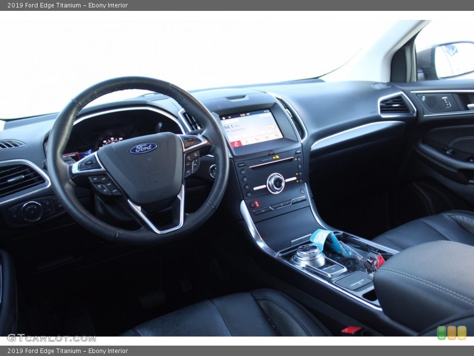 Ebony Interior Front Seat for the 2019 Ford Edge Titanium #140446640