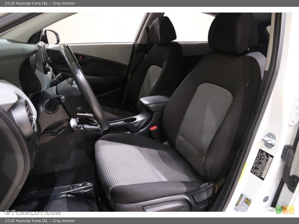 Gray Interior Front Seat for the 2018 Hyundai Kona SEL #140447551