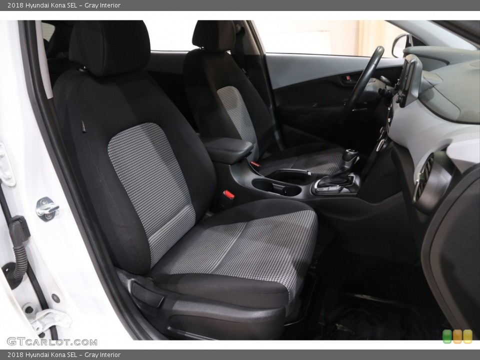 Gray Interior Front Seat for the 2018 Hyundai Kona SEL #140447675