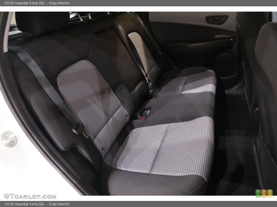 Gray Interior Rear Seat for the 2018 Hyundai Kona SEL #140447690