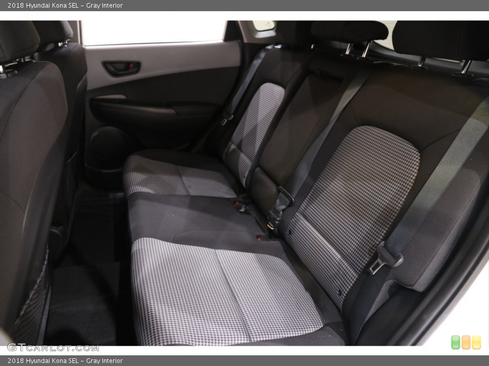 Gray Interior Rear Seat for the 2018 Hyundai Kona SEL #140447699