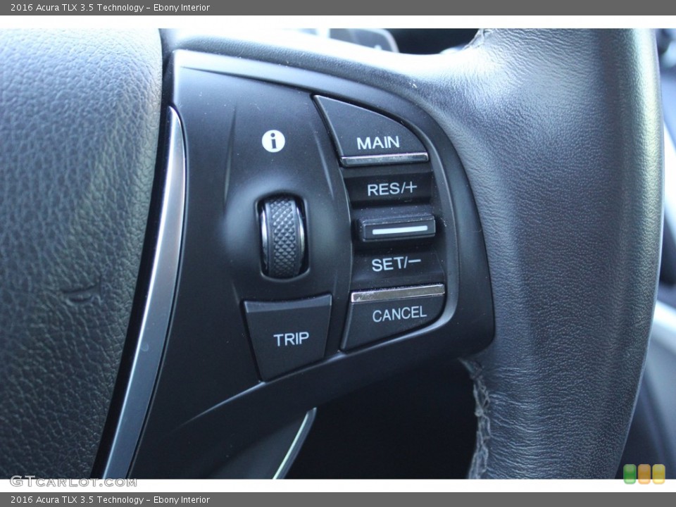 Ebony Interior Controls for the 2016 Acura TLX 3.5 Technology #140449004