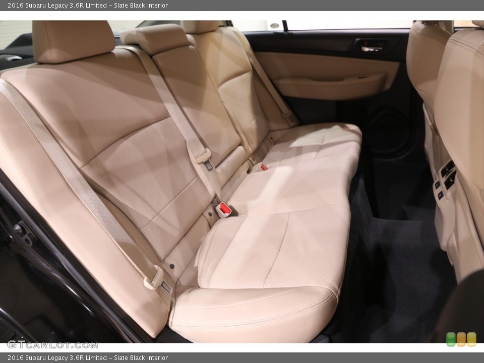 Slate Black Interior Rear Seat for the 2016 Subaru Legacy 3.6R Limited #140451952
