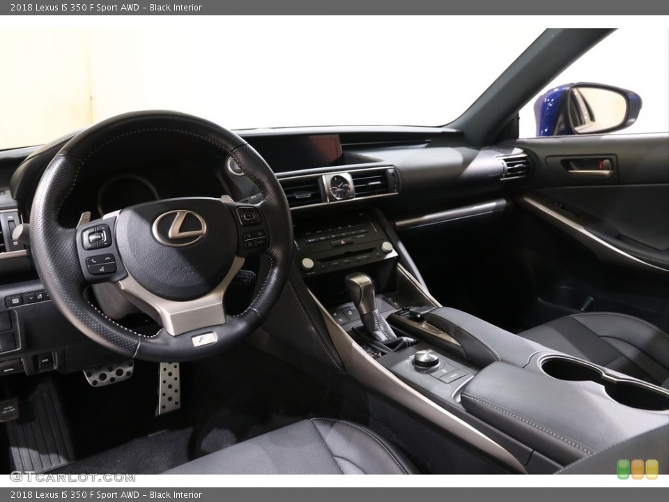 Black Interior Dashboard for the 2018 Lexus IS 350 F Sport AWD #140452285