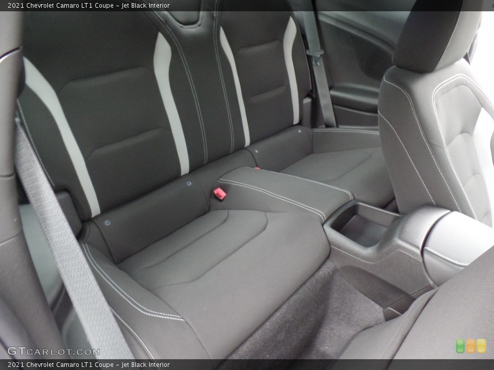 Jet Black Interior Rear Seat for the 2021 Chevrolet Camaro LT1 Coupe #140453212