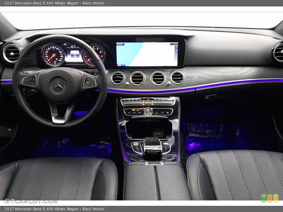Black Interior Dashboard for the 2017 Mercedes-Benz E 400 4Matic Wagon #140455804