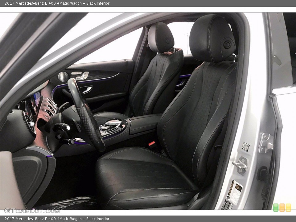 Black Interior Front Seat for the 2017 Mercedes-Benz E 400 4Matic Wagon #140455893