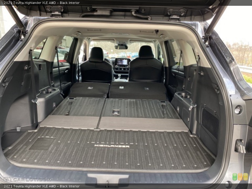 Black Interior Trunk for the 2021 Toyota Highlander XLE AWD #140456665