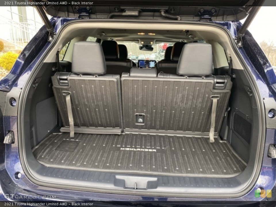 Black Interior Trunk for the 2021 Toyota Highlander Limited AWD #140457793