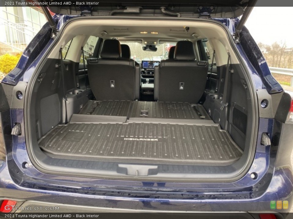 Black Interior Trunk for the 2021 Toyota Highlander Limited AWD #140457832