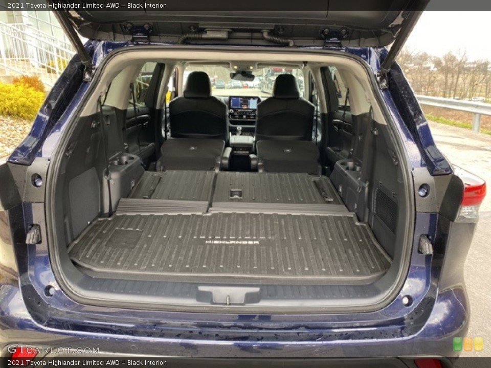 Black Interior Trunk for the 2021 Toyota Highlander Limited AWD #140457910