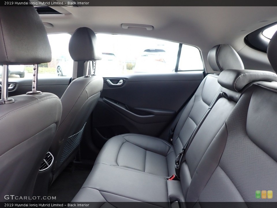 Black Interior Rear Seat for the 2019 Hyundai Ioniq Hybrid Limited #140461066