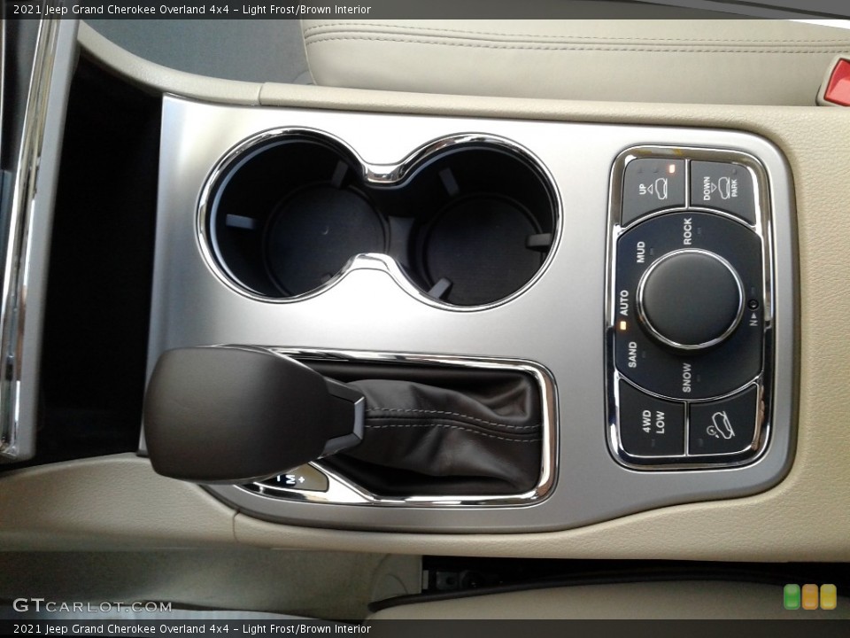 Light Frost/Brown Interior Transmission for the 2021 Jeep Grand Cherokee Overland 4x4 #140470195