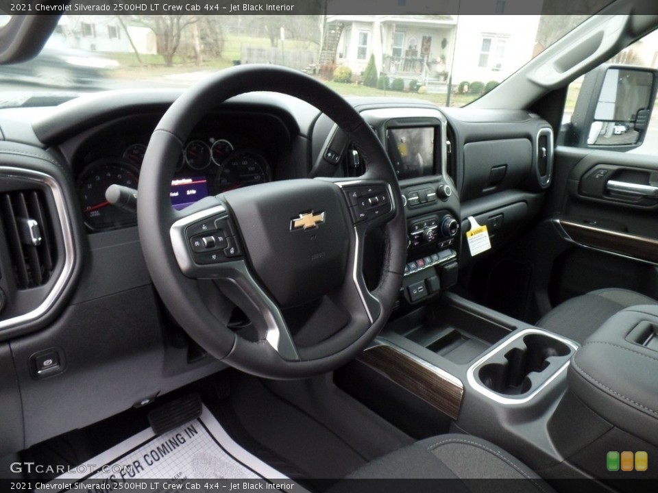 Jet Black Interior Dashboard for the 2021 Chevrolet Silverado 2500HD LT Crew Cab 4x4 #140470435