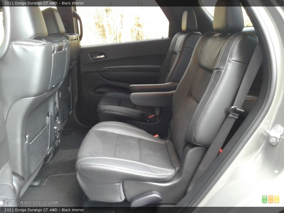 Black Interior Rear Seat for the 2021 Dodge Durango GT AWD #140473225