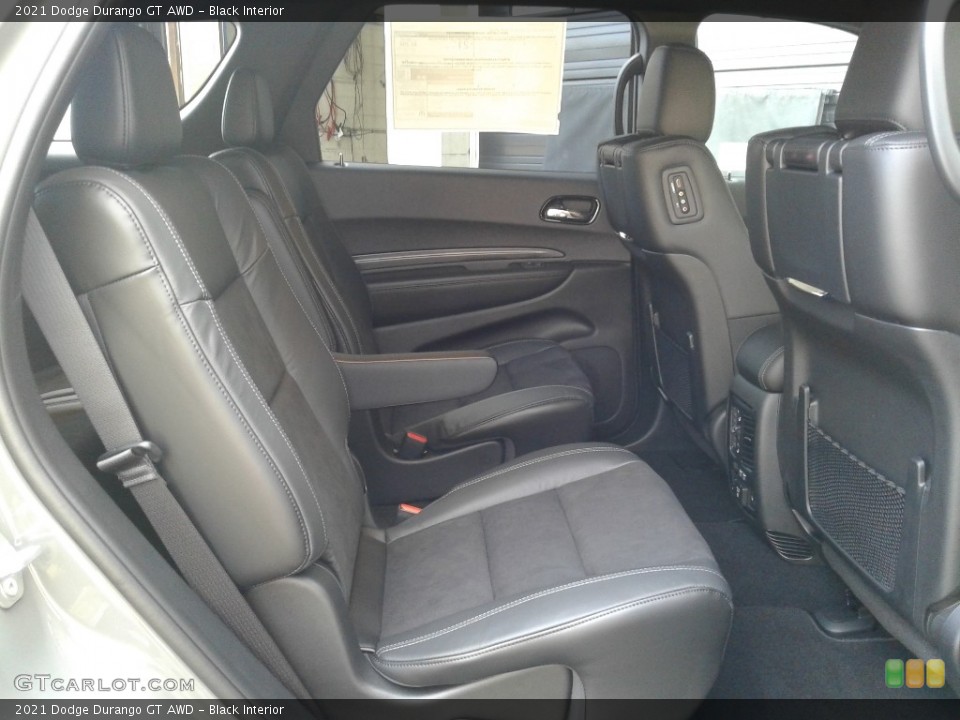 Black Interior Rear Seat for the 2021 Dodge Durango GT AWD #140473387