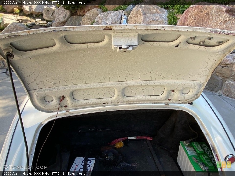 Beige Interior Trunk for the 1960 Austin-Healey 3000 MMk I BT7 2+2 #140475166