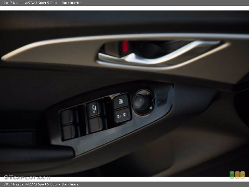 Black Interior Door Panel for the 2017 Mazda MAZDA3 Sport 5 Door #140475970