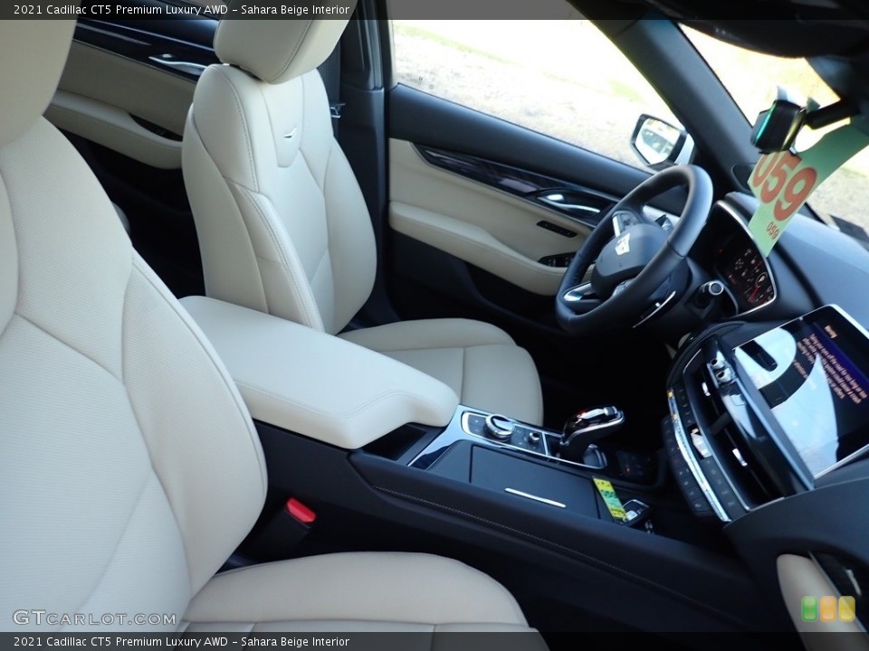 Sahara Beige Interior Front Seat for the 2021 Cadillac CT5 Premium Luxury AWD #140483344