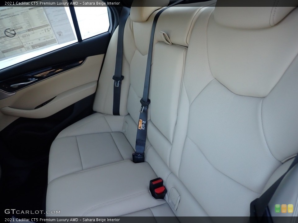 Sahara Beige Interior Rear Seat for the 2021 Cadillac CT5 Premium Luxury AWD #140483428