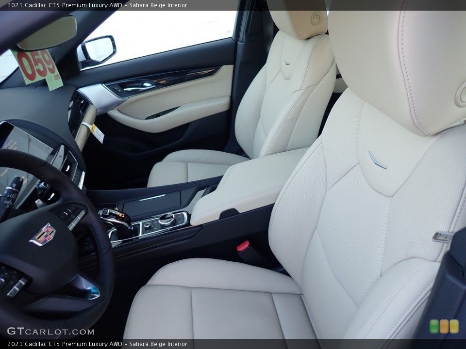 Sahara Beige Interior Photo for the 2021 Cadillac CT5 Premium Luxury AWD #140483512