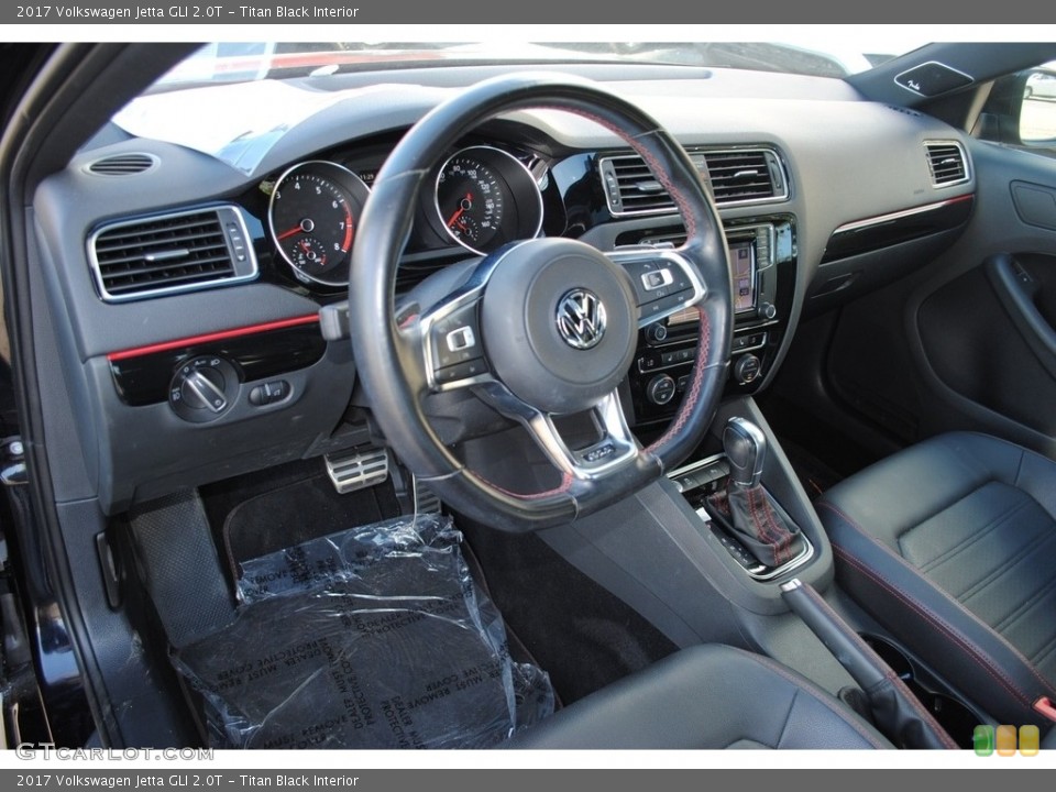 Titan Black Interior Dashboard for the 2017 Volkswagen Jetta GLI 2.0T #140484010