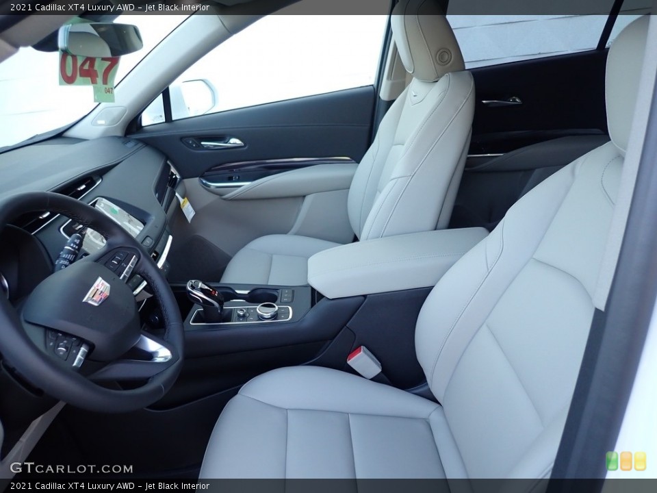 Jet Black 2021 Cadillac XT4 Interiors