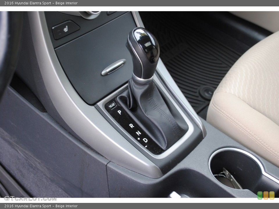 Beige Interior Transmission for the 2016 Hyundai Elantra Sport #140485384