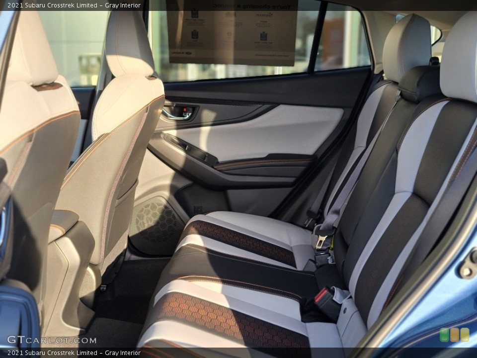 Gray Interior Rear Seat for the 2021 Subaru Crosstrek Limited #140487807